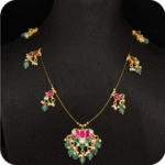 Jadau Invisible set without Earrings 110-2