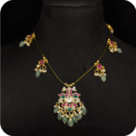 Jadau Invisible set without Earrings 165