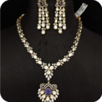 Moissanite Necklace Set 320 - Image 2