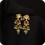 Jadau Hanging Earrings 55 - Image 2