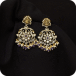 Moissanite Hanging Ear Ring 140 - Image 2